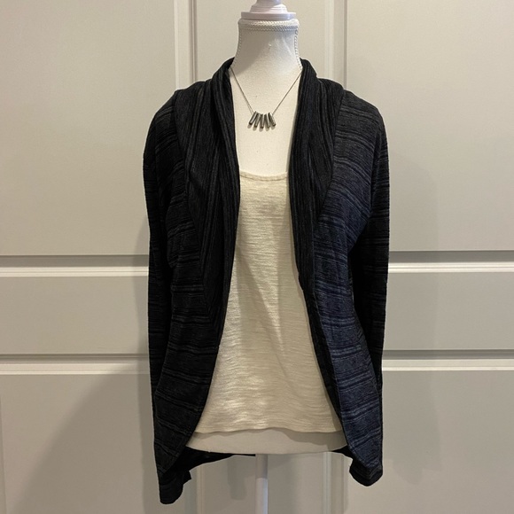 🤡BOGO🤡 LAILA JAYDE Cowl Neck Sweep Cardigan - Womens S, Made in USA - Picture 2 of 8